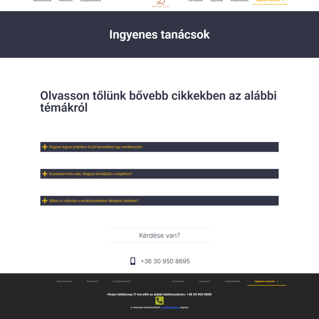 A szakik webese - Duguláselhárító Szolgáltatások oldal